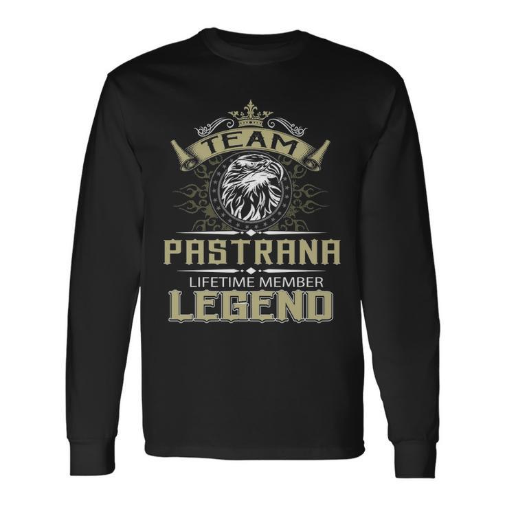 Pastrana Name Team Pastrana Lifetime Member Legend V2 Long Sleeve T-Shirt