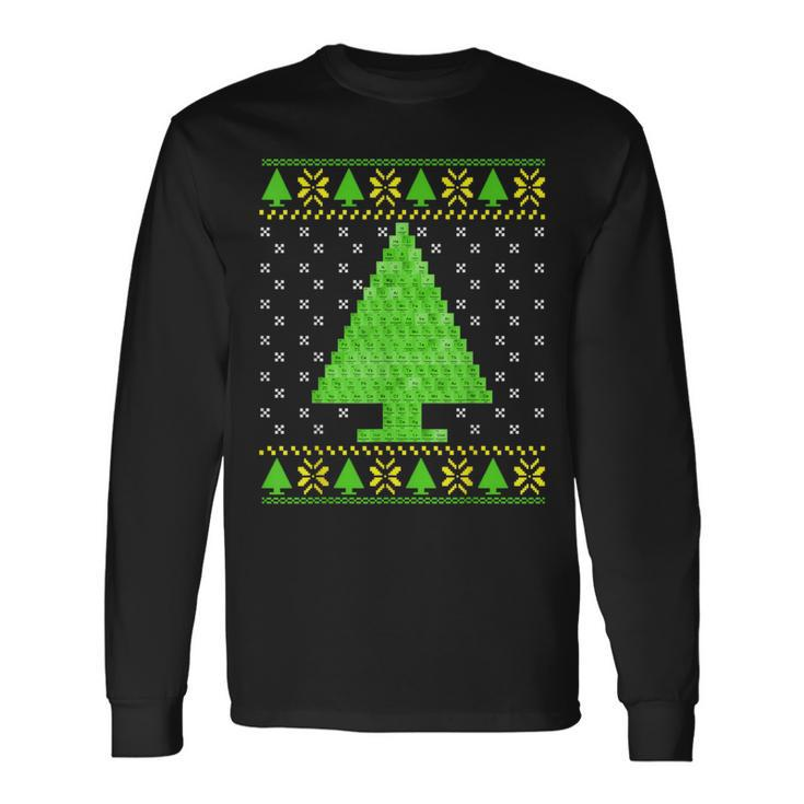 Periodic Table Ugly Christmas Sweater Long Sleeve T-Shirt Gifts ideas