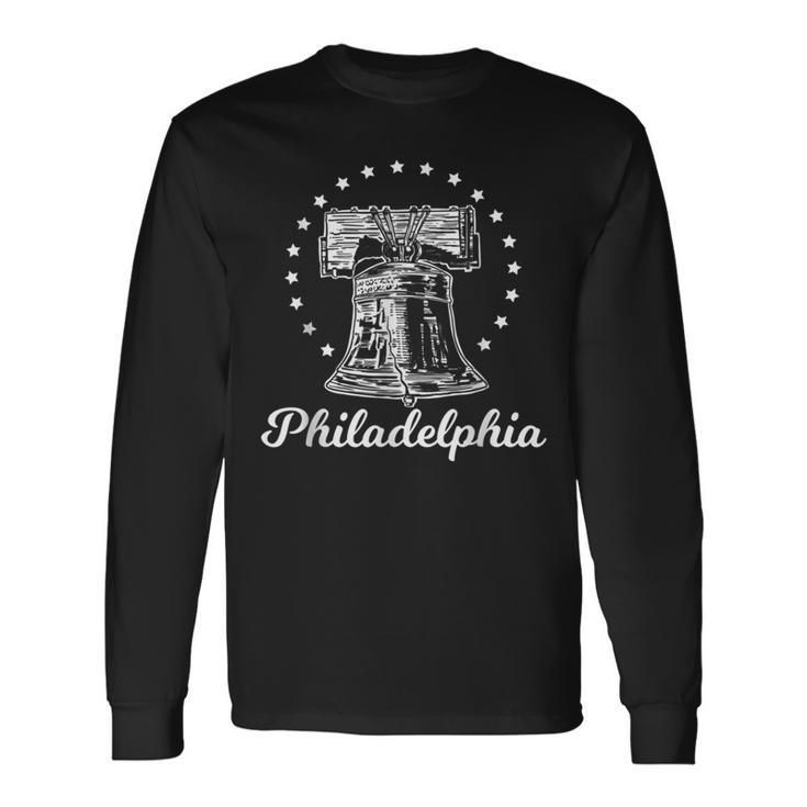 Philadelphia Novelty Liberty Bell Long Sleeve T-Shirt T-Shirt