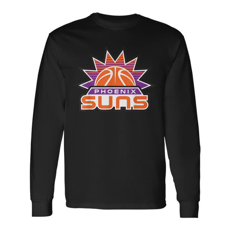 Phoenix Basketball Suns Basketball Ball Shine Basketball Long Sleeve T-Shirt T-Shirt Gifts ideas