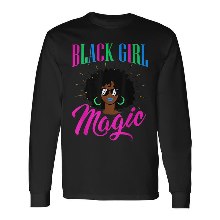 Polysexual Poly Black Girl Magic Gay Pride Week Lgbt Long Sleeve T-Shirt T-Shirt