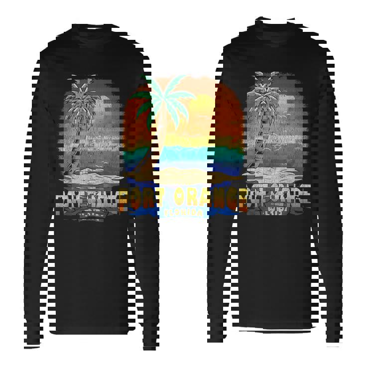 Port Orange Florida Vintage Distressed Souvenir Long Sleeve T-Shirt Gifts ideas Port Orange Florida Vintage Distressed Souvenir Long Sleeve T-Shirt Gifts ideas