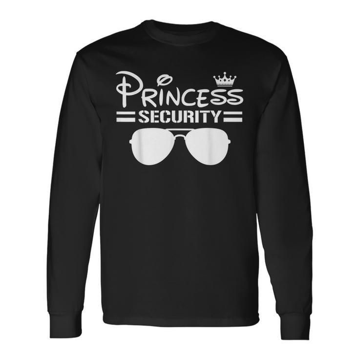 Princess Security Birthday Halloween Party Long Sleeve