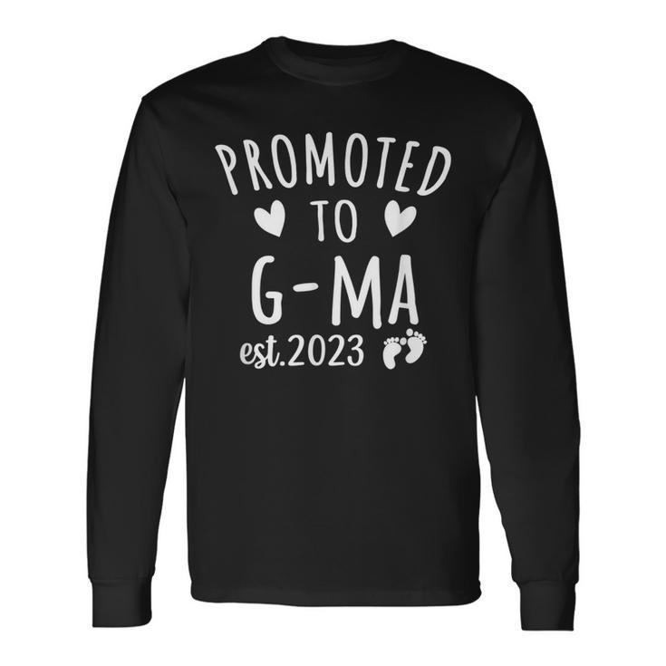 Promoted To G-Ma Est 2023 Soon G-Ma To Be 2023 Long Sleeve T-Shirt