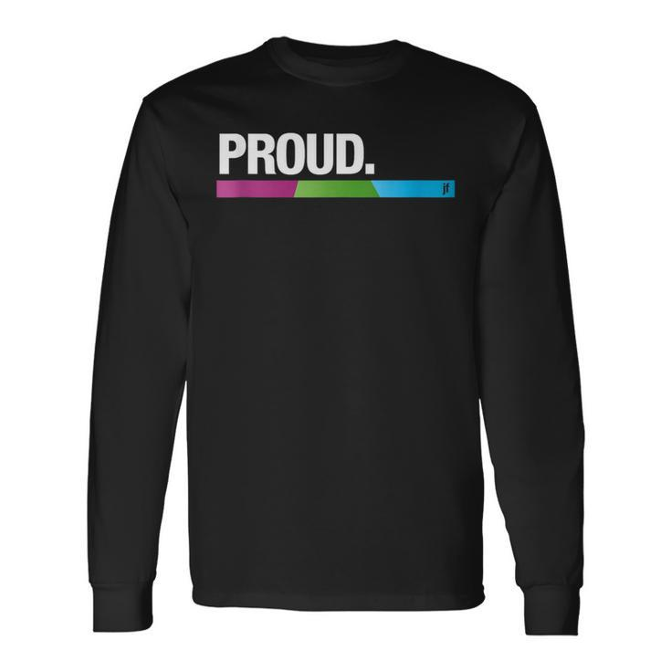 Proud Poly Pride Merch Csd Queer Long Sleeve T-Shirt T-Shirt