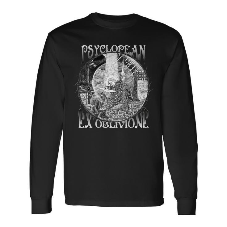 Psyclopean Ex Oblivione Dark Ambient Dungeon Synth Long Sleeve T-Shirt