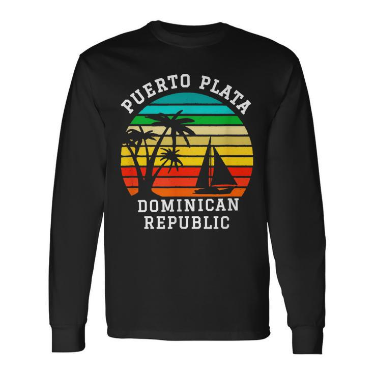 Puerto Plata Dominican Republic Family Vacation Long Sleeve T-Shirt