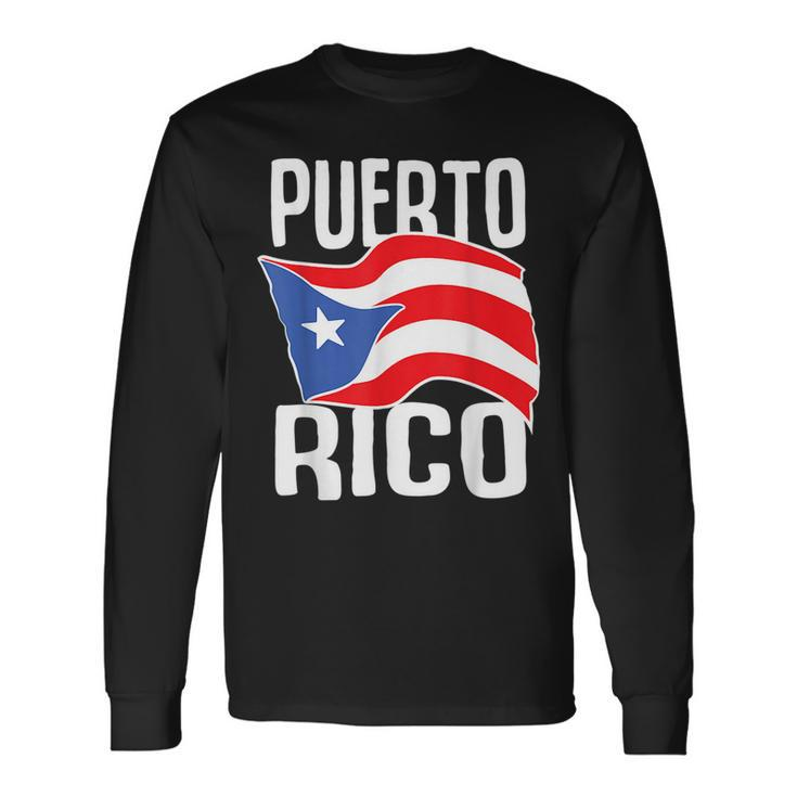 Puerto Rico Fan Long Sleeve T-Shirt