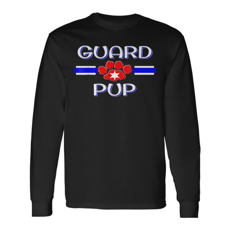 Pup Play Guard Gear Bdsm Fetish Pride Human Puppy Kink Long Sleeve T-Shirt T-Shirt