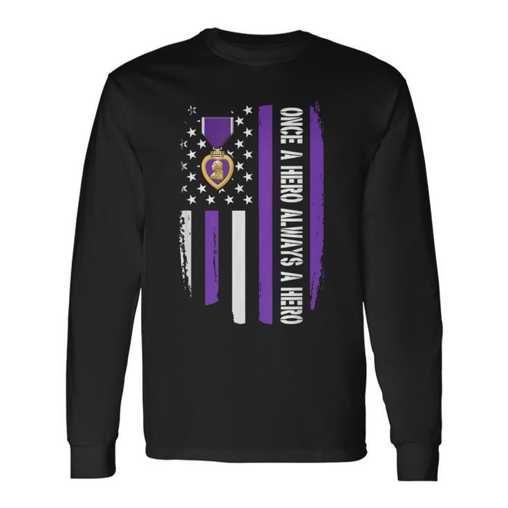 Purple Heart Red Emb Tee Men main image 1