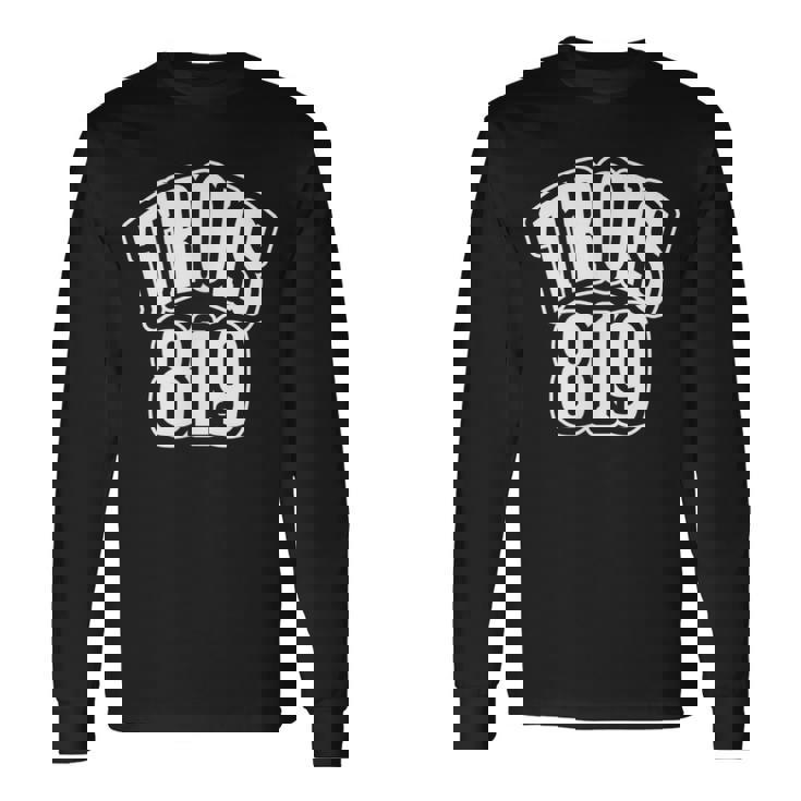 Often Imitated Never Duplicated Area Code 224 Long Sleeve T