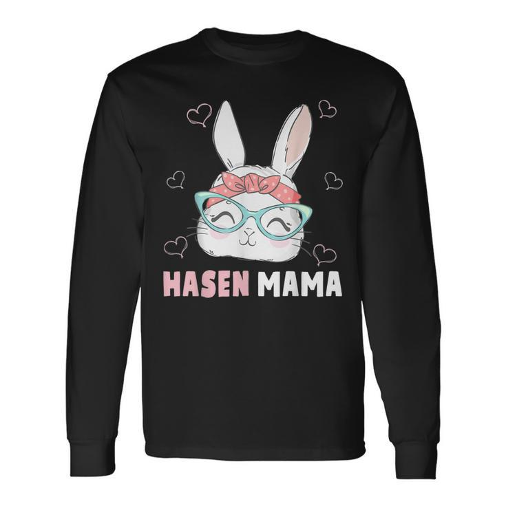 Rabbit Mum Bandana Rabbit Easter Rabbit Mum Long Sleeve T-Shirt T-Shirt