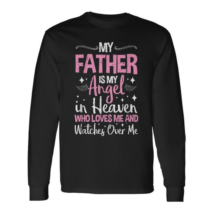 Rest In Peace Dad Father Long Sleeve T-Shirt