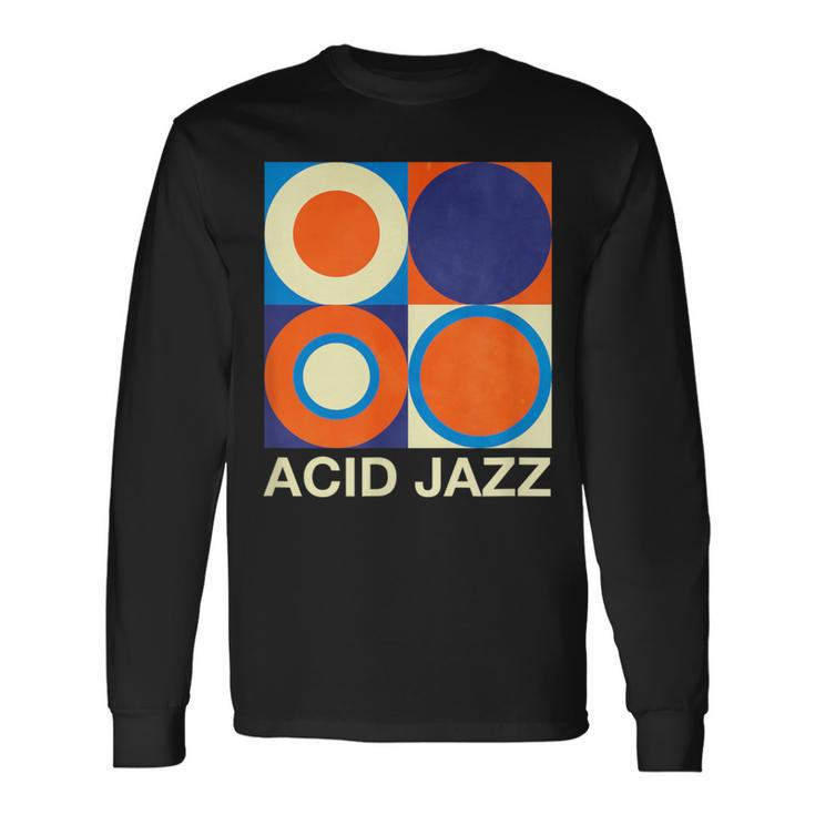 Retro Acid Jazz Long Sleeve T-Shirt