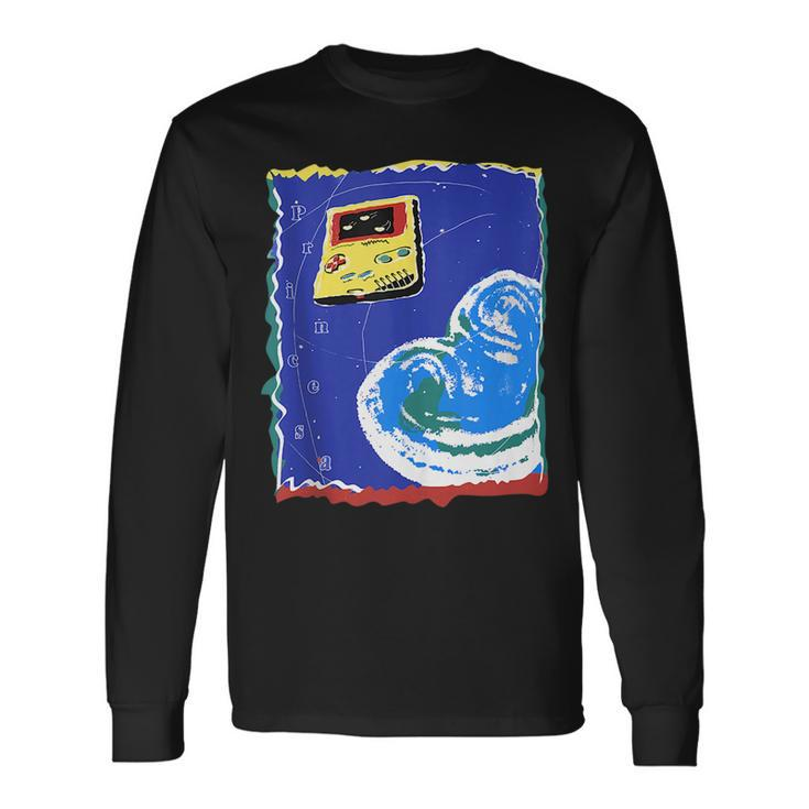 Retro Vintage 90S Earth Day Game Boys 90S Vintage Long Sleeve T-Shirt T-Shirt