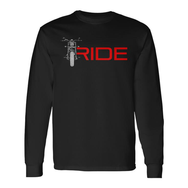 Ride Motorcycle Apparel Motorcycle Long Sleeve T-Shirt
