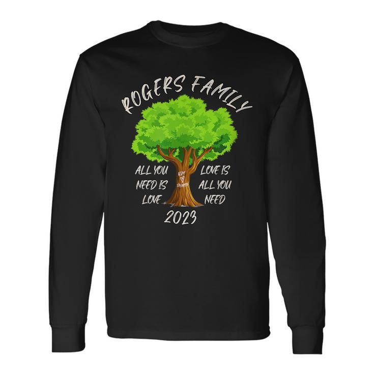 Rogers Reunion 2023 Rogers Long Sleeve T-Shirt T-Shirt Gifts ideas