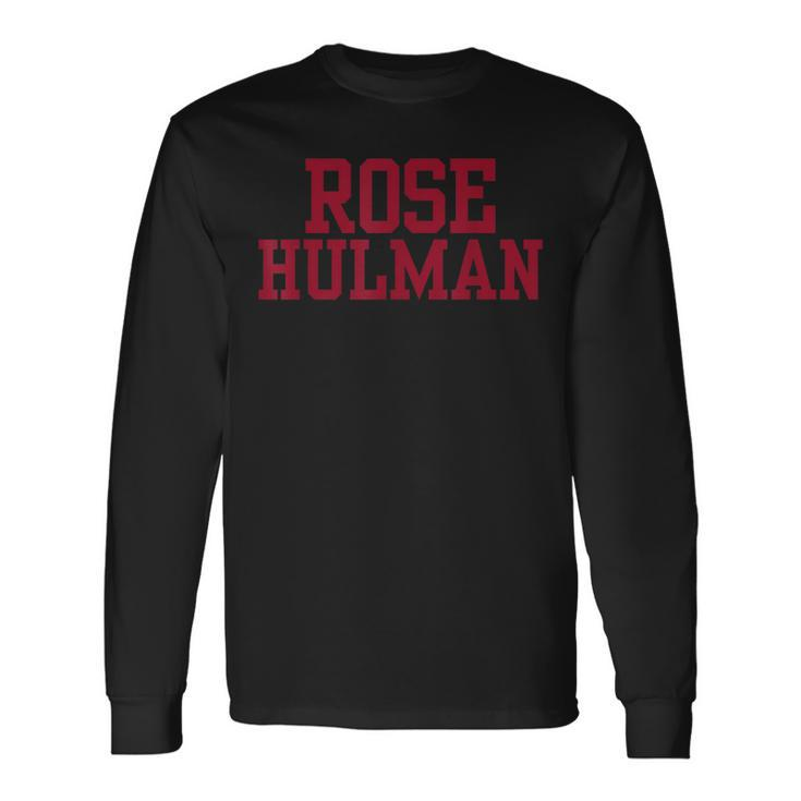 Rose-Hulman Institute Of Technology Long Sleeve T-Shirt