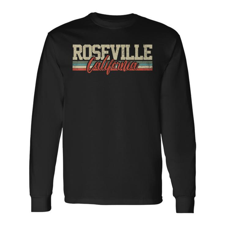 Roseville California Long Sleeve T-Shirt