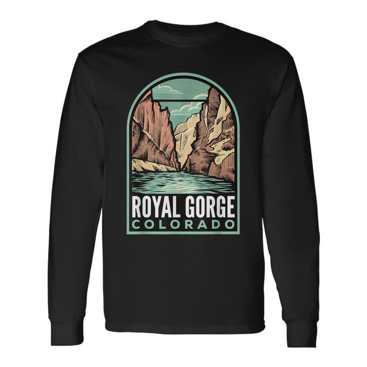 Royal Gorge Colorado Vintage Long Sleeve T-Shirt