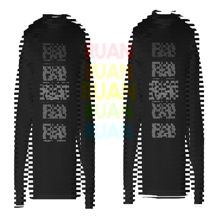 Ruan Name Long Sleeve T-Shirt