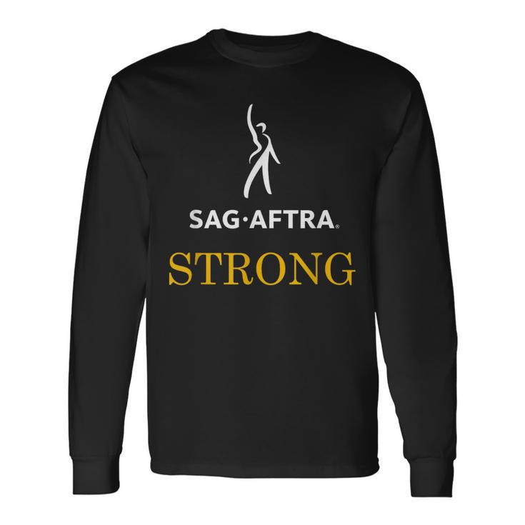 Sag Aftra Strong On Strike Long Sleeve