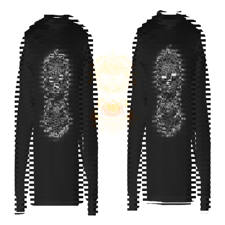 [BEEN TRILL] ★24SS★Horror Drippy Bear Doll Overfit T-Shirt horror-teddy-bear-cuts-fabric-
