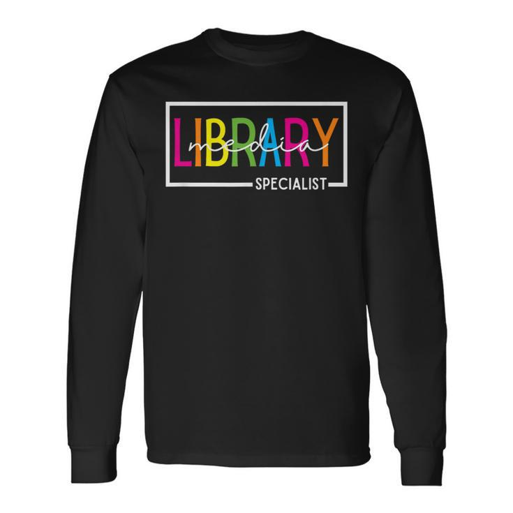 School Library Media Specialist Long Sleeve T-Shirt