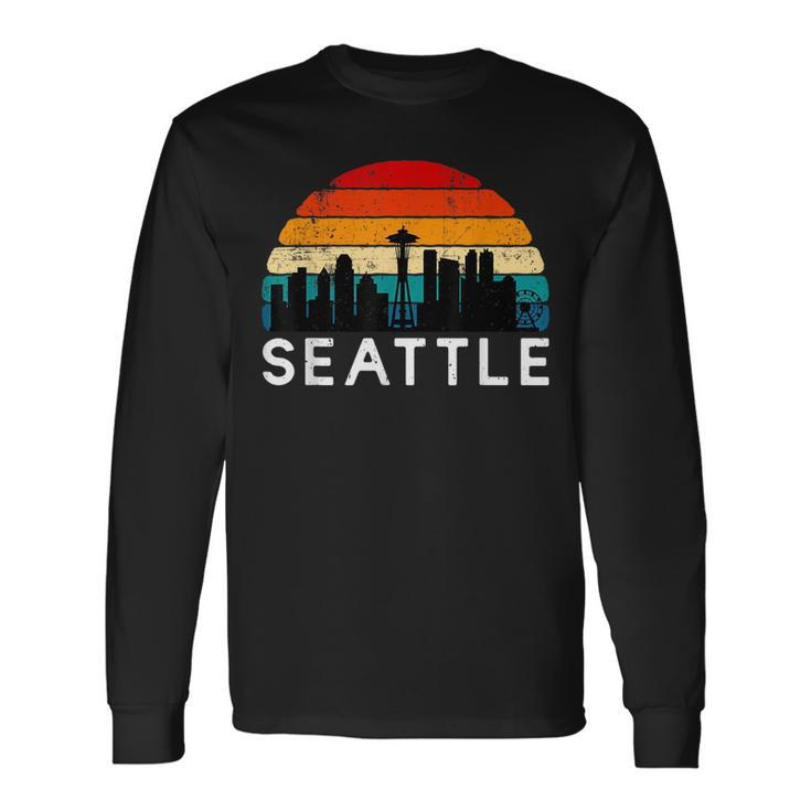 Seattle Seattle Pride Seattle Washington Long Sleeve T-Shirt