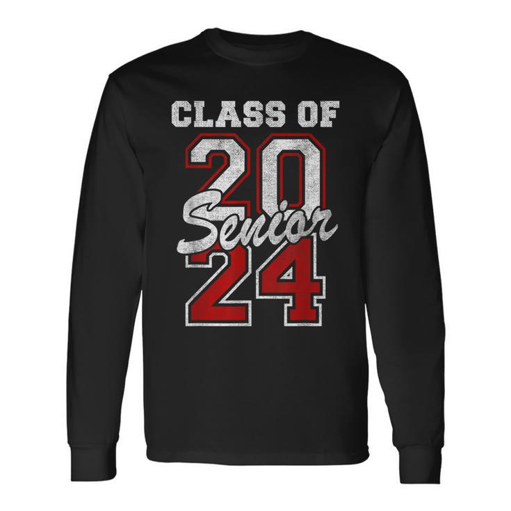 Senior 2024 Class Of 2024 Seniors Graduation 2024 Senior 24 Long Sleeve T-Shirt T-Shirt