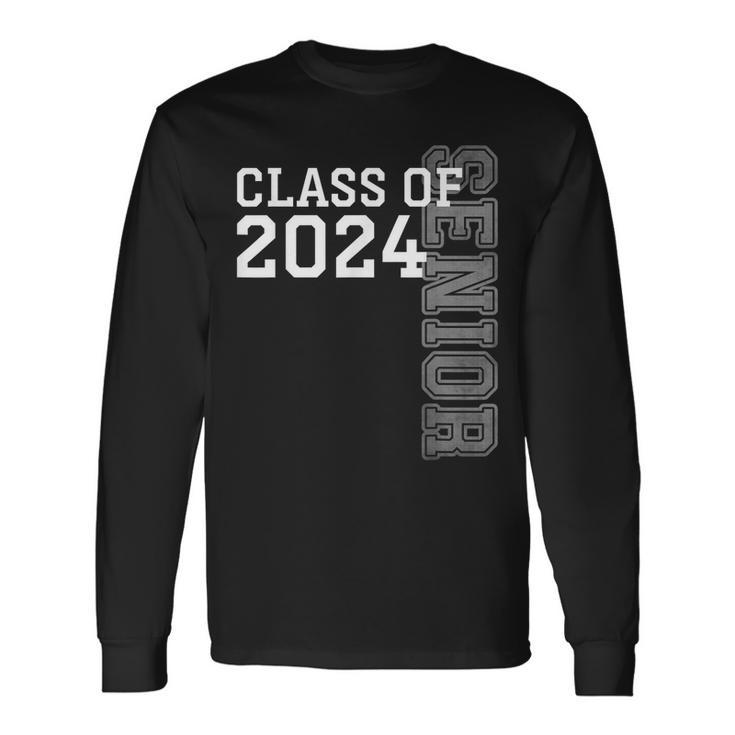 Senior 2024 Class Of 2024 Seniors Graduation 2024 Graduate Long Sleeve