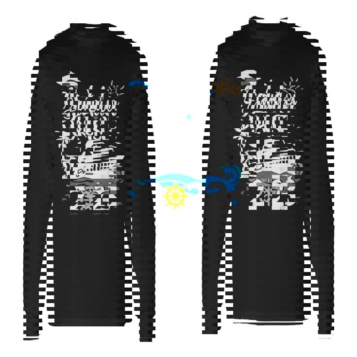 Senior Graduation Trip Cruise 2023 Aw Ship Party Cruise Long Sleeve T-Shirt