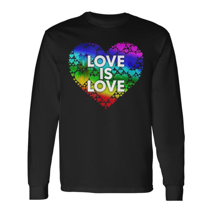 Sf Love Is Love Lgbt Rights Equality Pride Parade Long Sleeve T-Shirt T-Shirt
