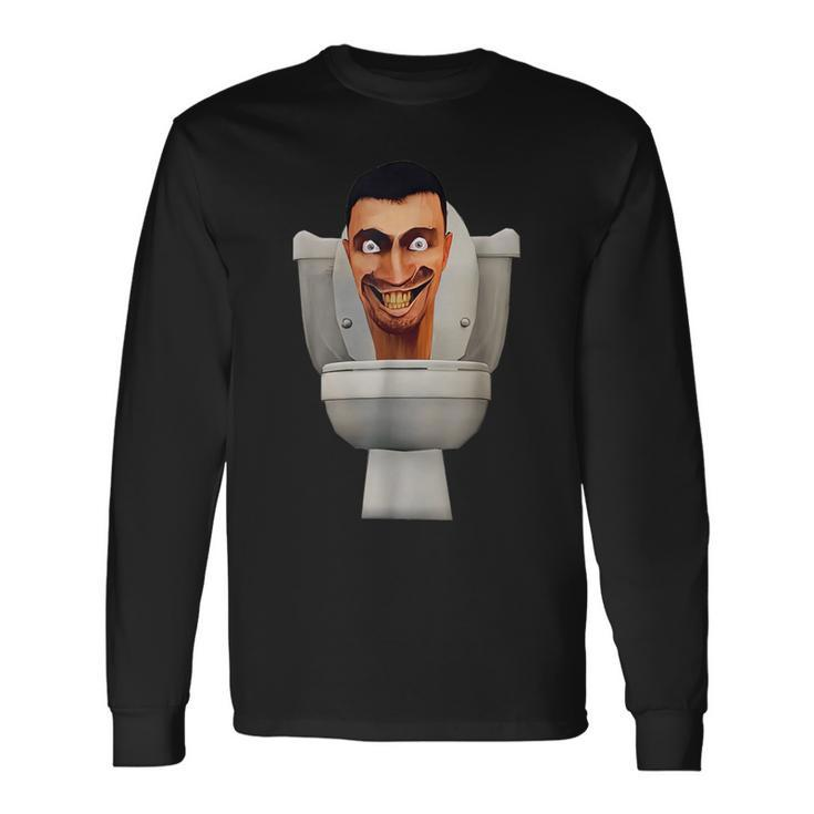 Skibidi Toilet Camera Man Speaker Man Tv Man Long Sleeve T-Shirt