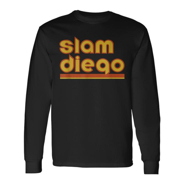 Slam Diego Baseball Standard Baseball Long Sleeve T-Shirt T-Shirt Gifts ideas