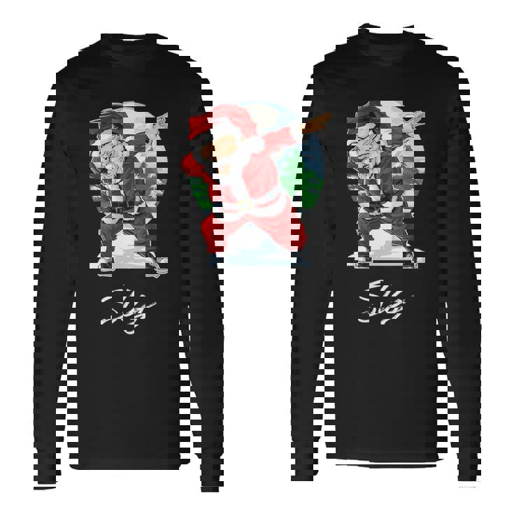 Sly Name Santa Sly Long Sleeve T-Shirt