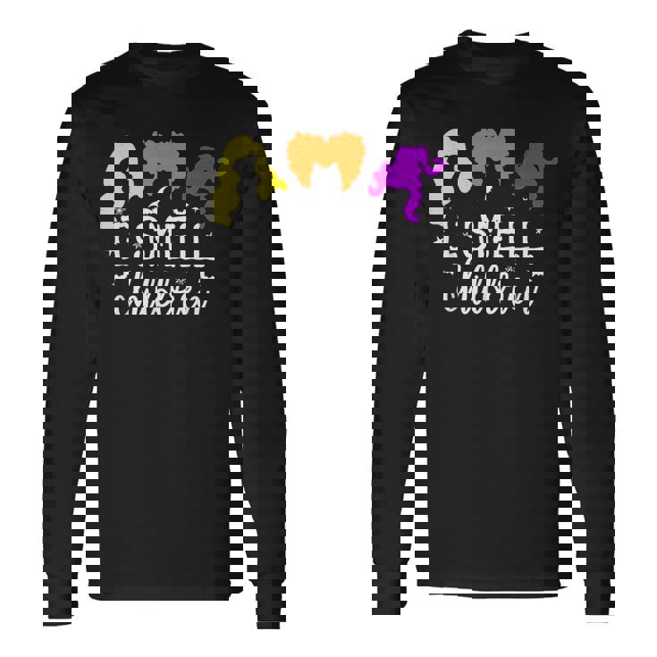 I Smell Children Halloween Witches Costume Halloween Long Sleeve T-Shirt T-Shirt