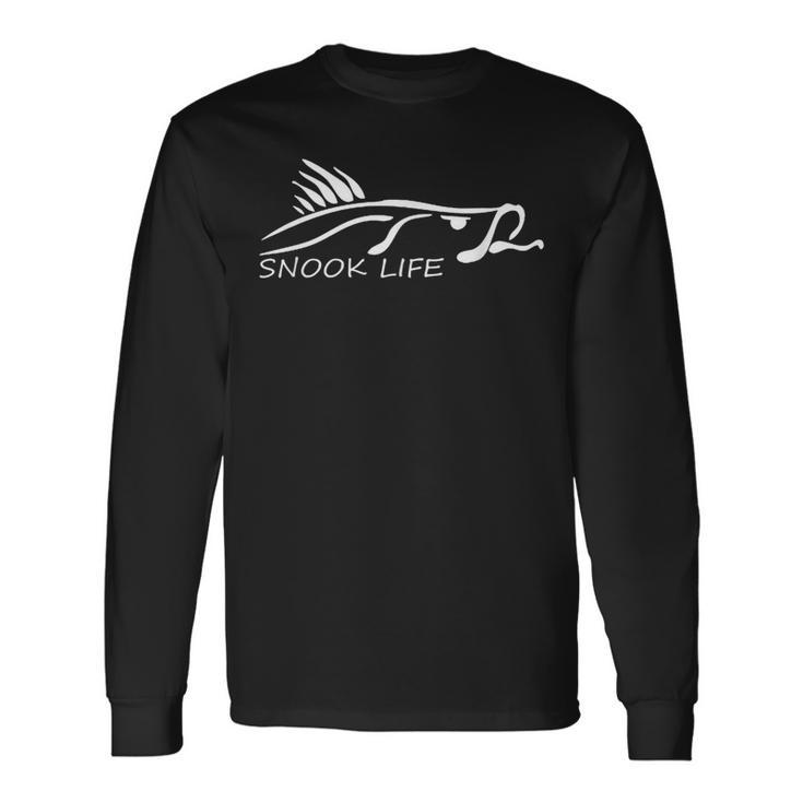 Snook Fishing Saltwater Snook Long Sleeve T-Shirt
