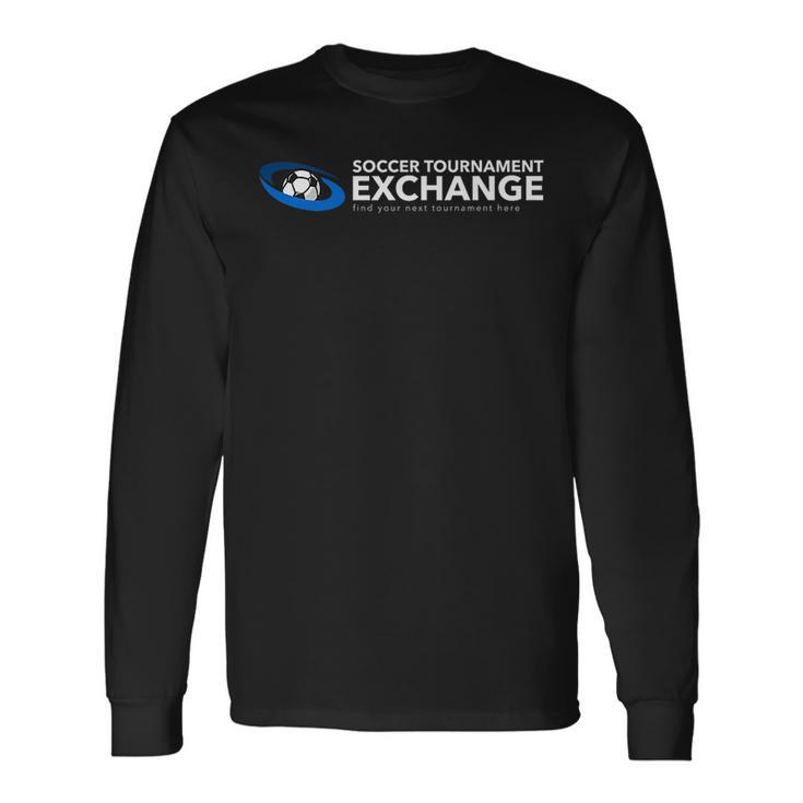 Soccer Tournament Exchange Number 5 Soccer Long Sleeve T-Shirt T-Shirt
