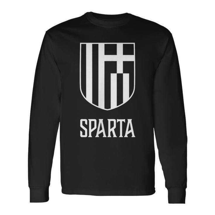 Sparta Greece Greek Pride Hellas Long Sleeve T-Shirt