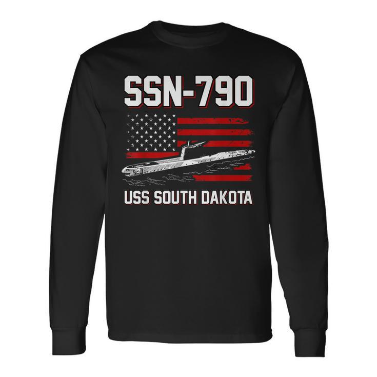Ssn790 Uss South Dakota Long Sleeve T-Shirt