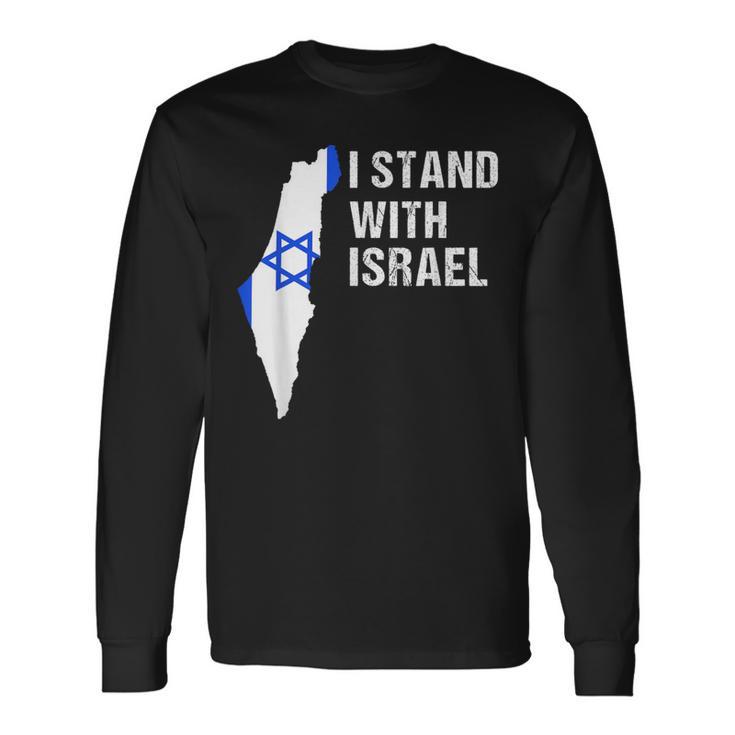 I Stand With Israel Jewish Heritage Israeli Flag Hoodie Mazezy