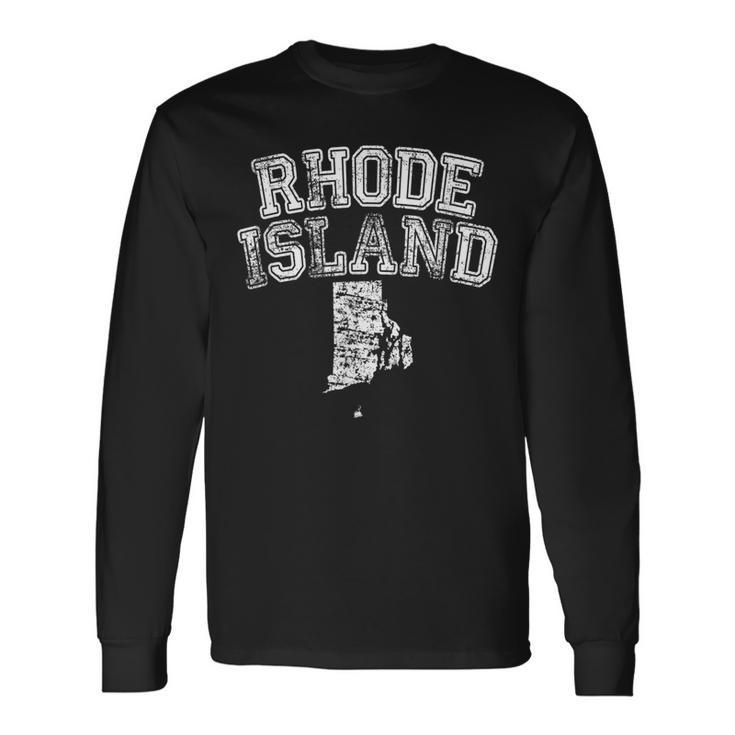 State Of Rhode Island Ri Home Pride Hometown Long Sleeve T-Shirt T-Shirt