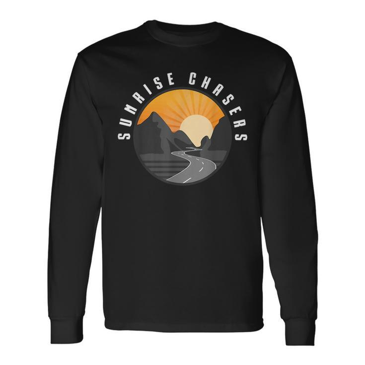 Sunrise Chasers Car Club Long Sleeve T-Shirt