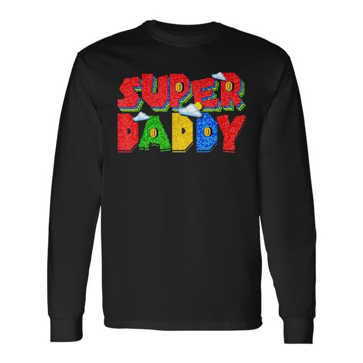 Super Daddy Fathers Day Outfits dy Long Sleeve T-Shirt