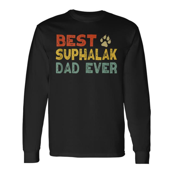 Suphalak Cat Dad Owner Breeder Lover Kitten Long Sleeve T-Shirt