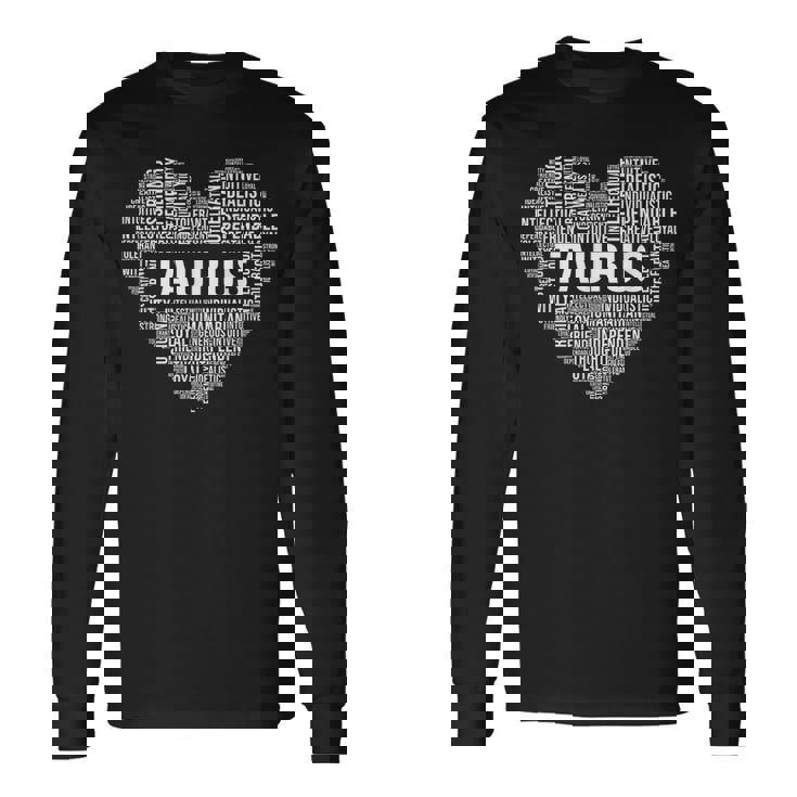 Taurus Horoscope Lover Zodiac Astrological Sign Long Sleeve T-Shirt