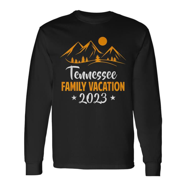 Tennessee 2023 Vacation Matching Group Long Sleeve T-Shirt