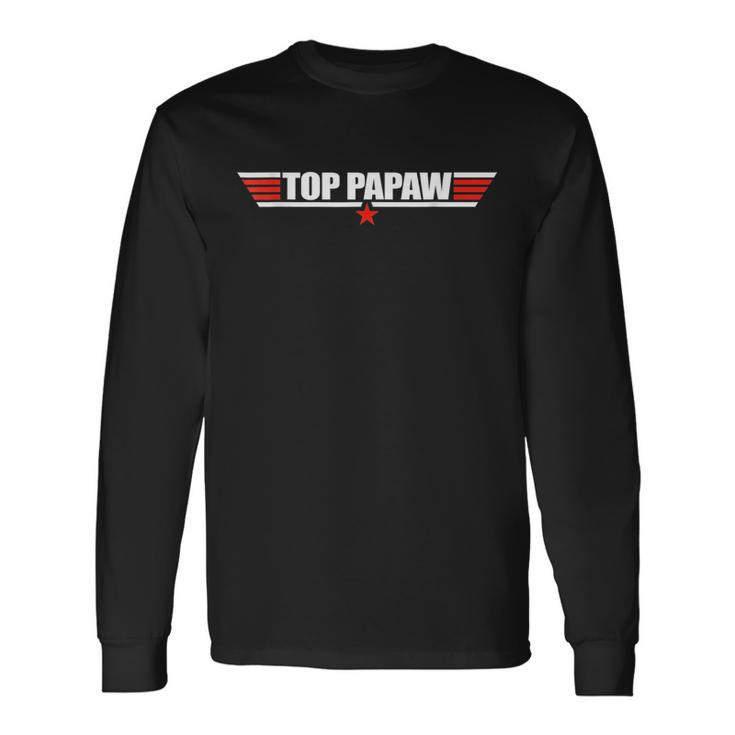 Top Papaw Father S Day For Papaw Worlds Best Father Long Sleeve T-Shirt