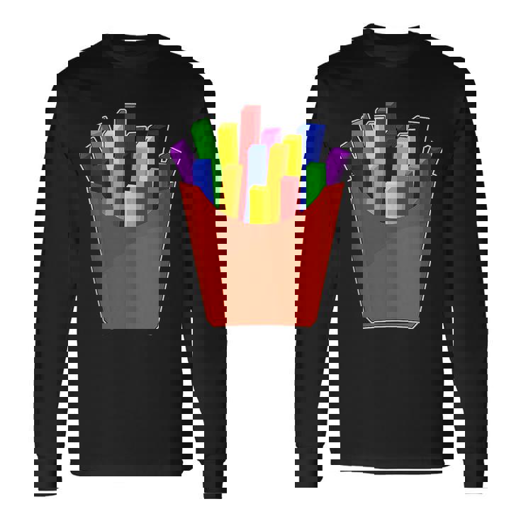 Traditional Gay Lgbtq Potato French Fries Gay Pride Long Sleeve T-Shirt Gifts ideas Traditional Gay Lgbtq Potato French Fries Gay Pride Long Sleeve T-Shirt Gifts ideas